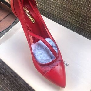 BCBG red pumps